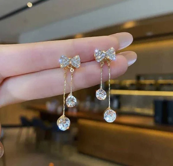 Korean Earrings for girls & women stud earrings party wear casual wear Alloy Stud Earring