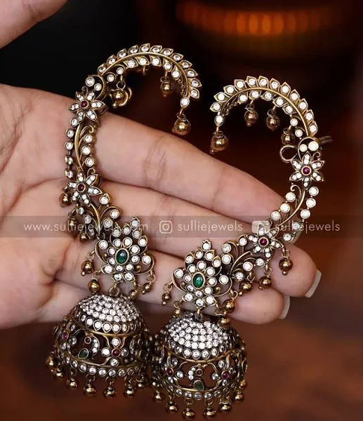 Victorian Ear Cuff Jhumka